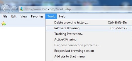 inprivate-browsing-menu