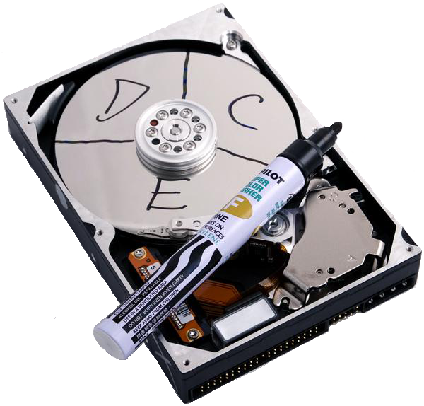 hard drive partition